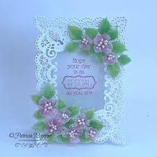 Heartfelt creations offers a complete collection of papers and matching stamps and die cuts. Pretty And Delicate Patricia S Creative Corner