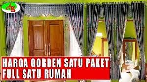 Pembayaran mudah pengiriman cepat bisa cicil 0. Harga Gorden Satu Set Paket Hemat Komplit Youtube