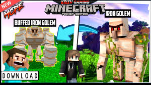This is an unofficial application for minecraft pocket edition. How To Download Buffed Iron Golem Mod For Minecraft Pocket Edition 2021 Mcpe New Mod Youtube
