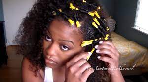 2 curly hair with wooden pencil. Blending Relaxed Hair W Kinky Curly Wig No Heat Youtube