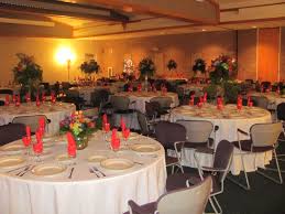 Wedding At Loris Fitness Center Table Decorations Table Settings Table