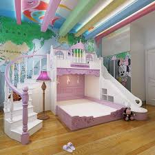 Custom Children S Princess Bunkbed Kids Bedroom Decor Bed For Girls Room Princess Furniture