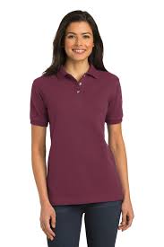 Port Authority Ladies Heavyweight Cotton Pique Polo