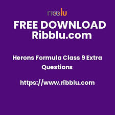 Herons Formula Class 9 Extra Questions This Or That Questions Sample Paper Sample Question Paper