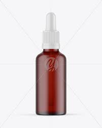 There is also a psd file with a box and a dropper with a liquid. Frosted Dark Amber Glass Dropper Bottle Mockup In Bottle Mockups On Yellow Images Object Mockups