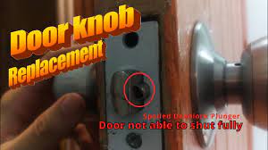 To unlock the centre plunger lock, turn the key until the plunger retracts. Easy Guide To Change Door Knob Or Deadlock Plunger Youtube