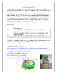 It is surrounded by a membrane and. A Level Biology Induction Task During Your Studies Of Biology At