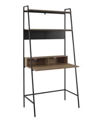 Walker Edison 36 Inch Metal And Wood Ladder Desk Reviews Furniture Macy S Ladder Desk Wood Ladder Wood Computer Desk