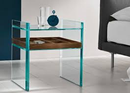 Browse our modern wooden & glass, side & round end tables, enables you for an opportunity to let your creativity shine when furnishing a room. Tonelli Quiller Glass Side Table Contemporary Side Tables