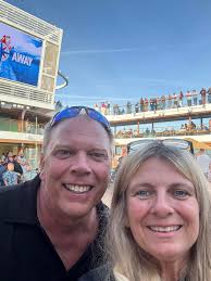 Carnival panorama sailing away