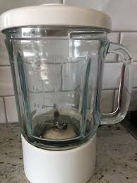kitchenaid ksb3wh4 glass bender jar lid