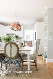 Frankly, there are no wrong answers, it's just a style choice. Kitchen Table End Chairs Miss Mustard Seed