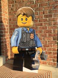 Police Stand Up Prop Printable Lego City Birthday Police Birthday Lego Party