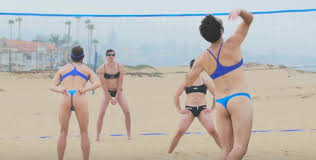 The team is seen here after a game in 2018. Tastefully Offensive On Twitter If Men Had To Wear Women S Olympic Beach Volleyball Uniforms Link Https T Co Dbfdj0d9lu Thekloons