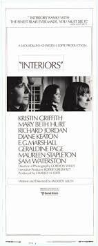Interiors 1978 One Of My Three Favorite Woody Allen Films And One Of The Best Films Of The 70s Period The Best Films Movie Posters Vintage Film