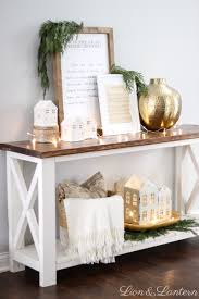 In today's video i am sharing my christmas home tour and answering all of your questions from my christmas decorate with me video! Simple Classic Christmas Entryway Caitlin Marie Design