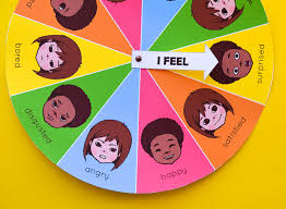 Free Printable Mood Emotion Wheel Chart For Children