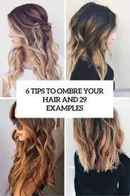 In this video i show how i lightened my hair, the technique i used and then how i used a light brown dye to tone it down! 6 Tips To Ombre Your Hair And 29 Examples Styleoholic