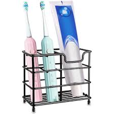 Those with removable batteries (designed to be removed) and those with fixed internal batteries (not designed to be removed under normal circumstances). Electric Toothbrush Toothpaste Holder Stainless Steel Bathroom Stand Or Wall Mounted Black Walmart Com Walmart Com