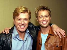 In an exciting but entirely predictable humblebrag, sony pictures lured their new creative partner quentin tarantino to cinemacon 2018 sony and myself will be coming to the theaters with the most exciting star dynamic duo since robert redford and paul newman, tarantino promised the crowd. Brad Pitt Robert Redford Brad Pitt Brad Pitt Haircut Robert Redford