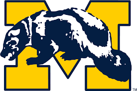 Michigan Wolverines Primary Logo 1964 Michigan Wolverines Michigan Wolverines Football Logos