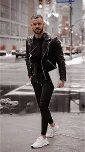 32 Cool Street Style Outfits Winter Outfits Men Black Outfit Men Mens Outfits