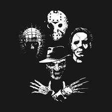 Check out our horror apparel selection for the very best in unique or custom, handmade pieces from our hoodies there are 878 horror apparel for sale on etsy, and they cost $25.21 on average. Horror Icons Horror Movie Mashup T Shirt The Shirt List