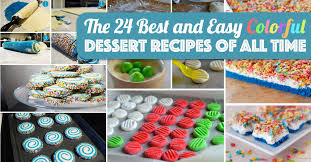 Bake cookies with your kids. The 24 Best And Easy Colorful Dessert Recipes Of All Time Cute Diy Projects
