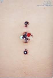 Vertical Industrial Navel Piercing Jpg 435 640 Piercings Unique Belly Piercing Piercings