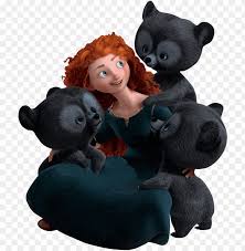 Merida, the protagonist of pixar's brave, is the studio's first leading heroine, a scottish princess who had several incarnations on her way to the screen. Brave Disney Princess Merida Brave Disney Rapunzel Valiente Hermanos Png Image With Transparent Background Toppng