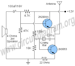 Sw Transmitter Circuit Circuit Diagram Transmitter Circuit Diagram Electronic Circuit Projects