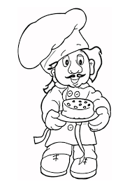 Baker coloring pages are a fun way for kids of all ages to develop creativity, focus, motor skills and color recognition. Coloring Pages Baker Community Helper Coloring Pages