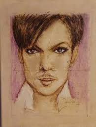 RIP 💜💜💜 I did this ball point pen drawing