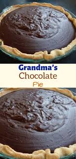 Line crust with a double thickness of foil. Ajouter Un Titre 2019 09 09t100823 567 Chocolate Pie Recipes Grandma S Chocolate Pie Chocolate Pies