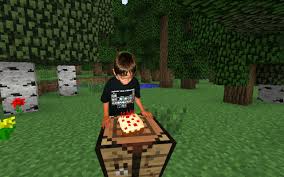 I M A Green Screen Addict Lol Well This Was How The Trial Run Of His Minecraft Birthday Cake Turn Minecraft Birthday Minecraft Party Minecraft Birthday Party