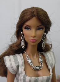 Bijoux Barbie N°124 pour poupée Barbie Fashion Royalty Silkstone Poppy  Parker Muse collier bracelet boucle d'oreille