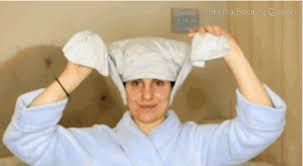 Here S How To Plop Your Hair For The Best Curls Of Your Life Hair Plopping Plopping Curly Hair Tshirt Hair Wrap