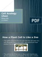 Aug 10, 2015 · by megan l. Cell Analogy Zoo