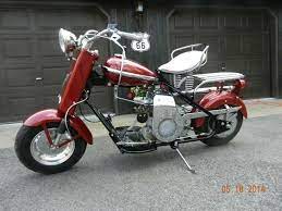Cushman Eagle Scooters 1958 Cushman Eagle Image 1 Of 3 Motor Scooters Classic Motorcycles Gas Powered Mini Bike
