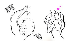 At 15, eva is still dealing with the trauma of the rejection by peers and society and recently switched schools again. Easy Mother With Child Drawing Novocom Top