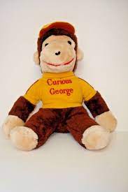 Vintage Curious George Knickerbocker Stuffed Animal Yellow Shirt And Hat 14 Gelbe Hemden Ausgestopftes Tier