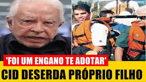 We did not find results for: Cid Moreira Deserda Filho Adotivo E Diz Em Carta Foi Um Engano Te Adotar Youtube