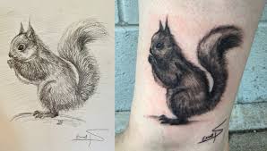Having a crush for its soft and fiery tail? These People Love Squirrels So Much They Had Them Tattooed On Their Bodies The Washington Post