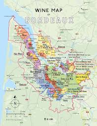 Bordeaux Map Good To Know Since Our Proprietary Red Left Bank Blend Are Inspired By Bordeaux Sip