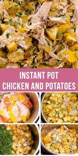 Instant Pot Chicken And Potatoes Is My Ukrainian Grandma S Stew Recipe Instant Pot Chic Healthy Family Meals Healthy Instant Pot Recipes Healthy One Pot Meals