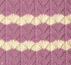 Free knitted baby blanket patterns easy fishtail. Fishtail Lace Extract From 200 Ripple Stitch Patterns By Jan Eaton How To Knit