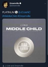 Cole cleared his instagram page, the next day cole cryptically posted a series of posts with lines from the song. Middle Child Platinum Jcole