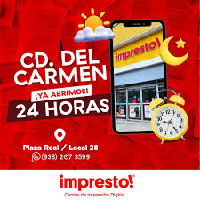Impresto! Ciudad del Carmen