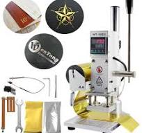 VEVOR 8x10cm Hot Foil Stamping Machine Leather Embossing Machine Bronzing  Machine Hot Stamping Machine with Positioning Slider for PVC Leather Pu and  ...