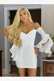 White Party Dress Whitepartydress Lace White Party Dress Lacewhitepartydress Homecoming White Dress Party White Homecoming Dresses Off Shoulder Lace Dress